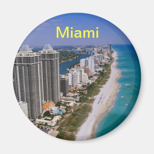 Image of Miami beach magnet