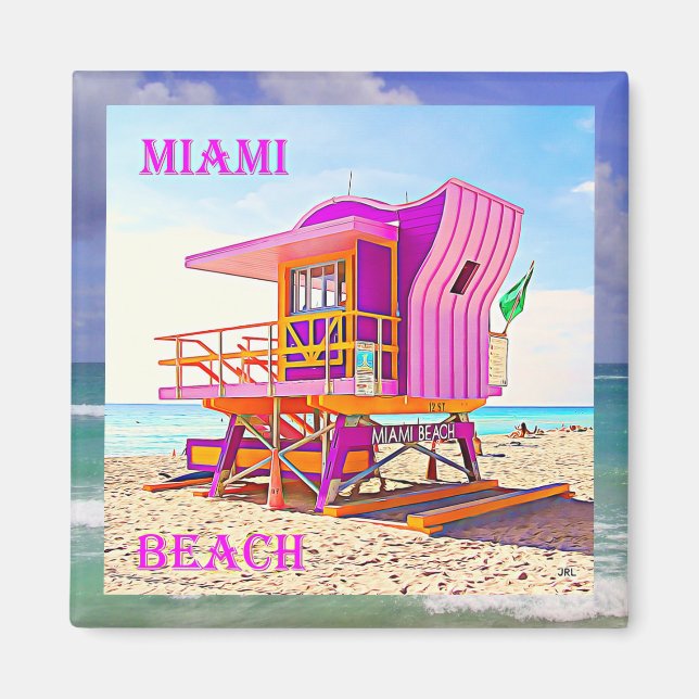 Miami Beach Magnet 12B (Front)