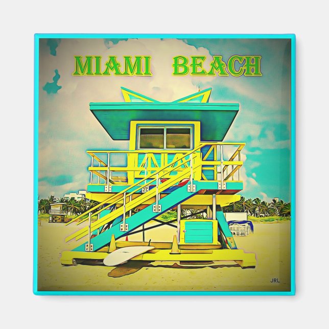 Miami Beach Magnet 2A  (Front)