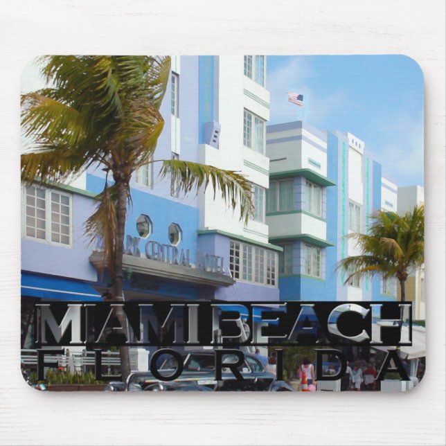 Miami Beach Mouse Mat (Front)