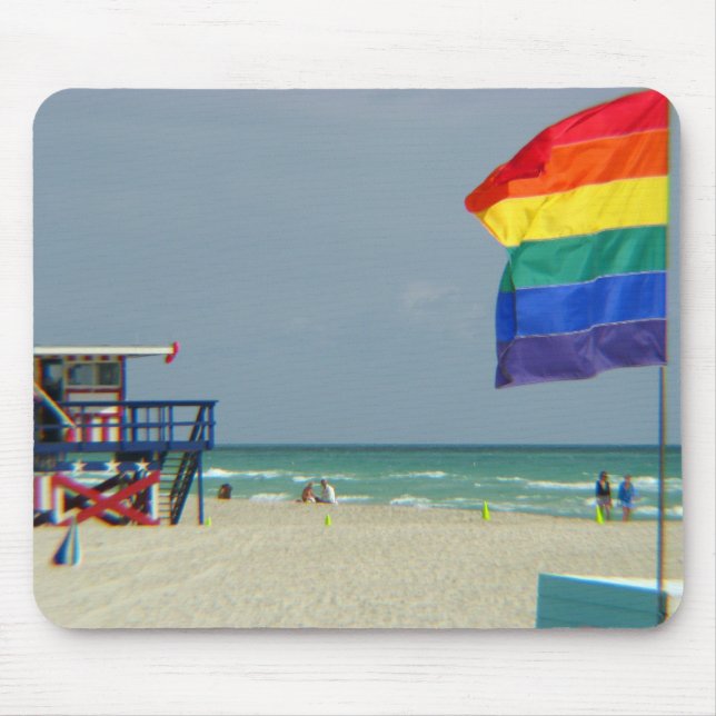 Miami Beach Mouse Mat (Front)