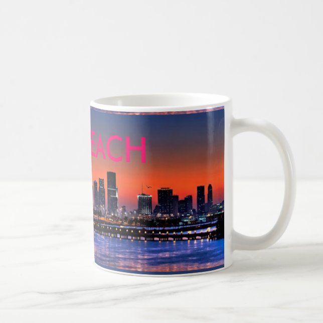 MIAMI BEACH MUG (Right)