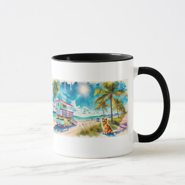 Miami beach mug (Right)
