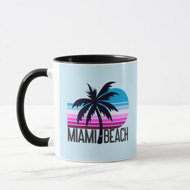 Miami Beach   Mug (Left)