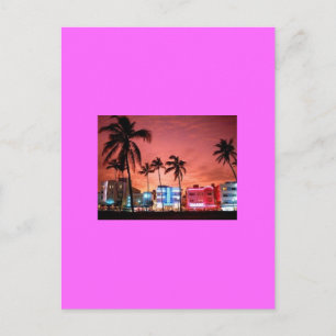 MIAMI BEACH POSTCARD