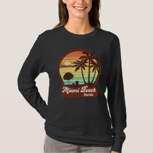 Miami Beach Souvenirs Florida Vintage Retro 70s 80 T-Shirt