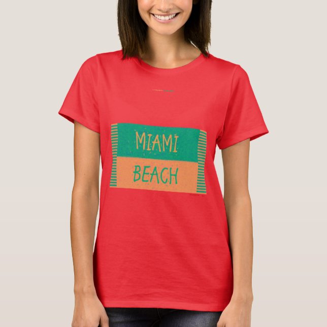 MIAMI BEACH T-Shirt (Front)