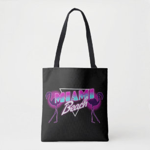 Miami beach tote bag