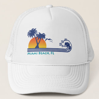 Miami Beach Trucker Hat