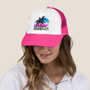 Miami Beach   Trucker Hat