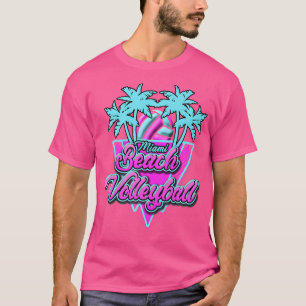Miami Beach Volleyball South Beach Florida The 305 T-Shirt