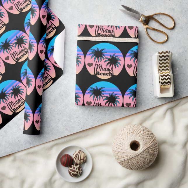 Miami Beach  Wrapping Paper (Crafts)