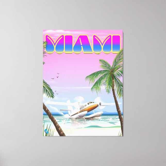 Miami Canvas Print (Front)