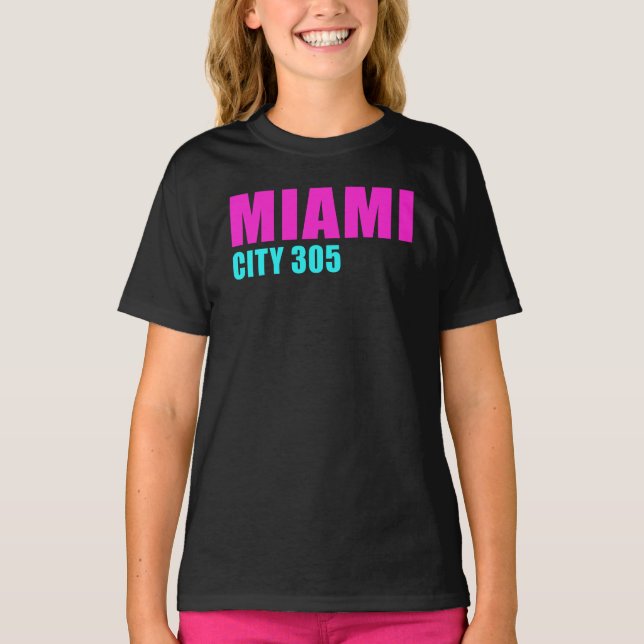 Miami City 305 T-Shirt (Front)