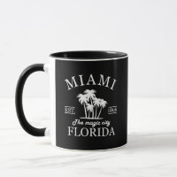 Miami City beach of Florida