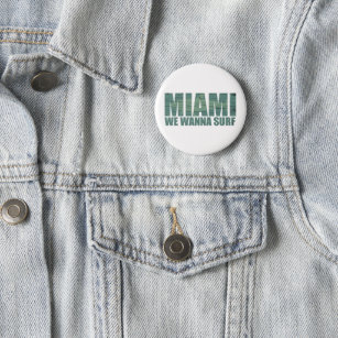 Miami city Florida 6 Cm Round Badge