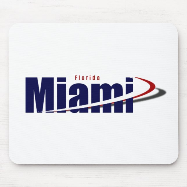 Miami, FL Mouse Mat (Front)