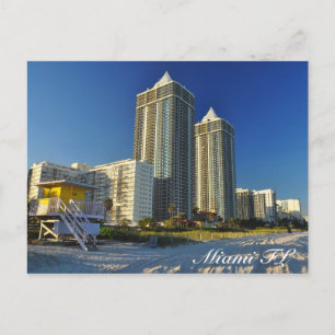 Miami FL Postcard