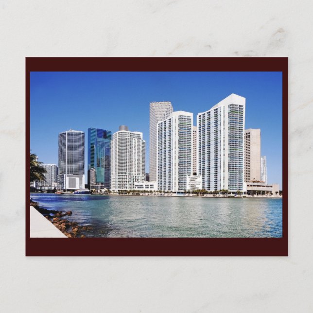 Miami, Florida, A City for All Seasons Postcard (Front)