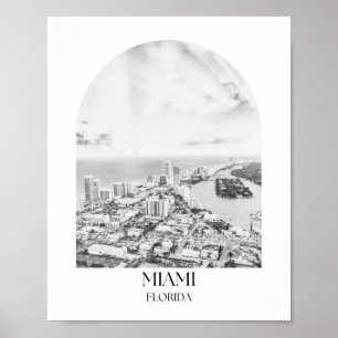 Miami Florida Arch Photo Print