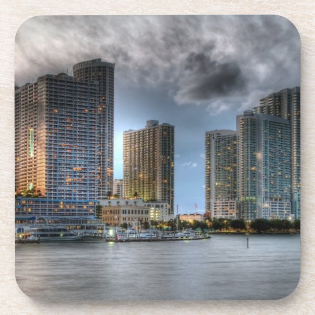 Miami, Florida Coaster (Front)