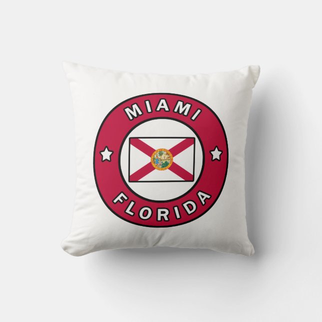 Miami Florida Cushion (Front)