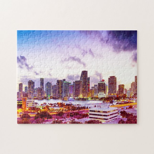 Miami Florida Jigsaw Puzzle (Horizontal)