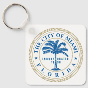 Miami Florida Key Ring