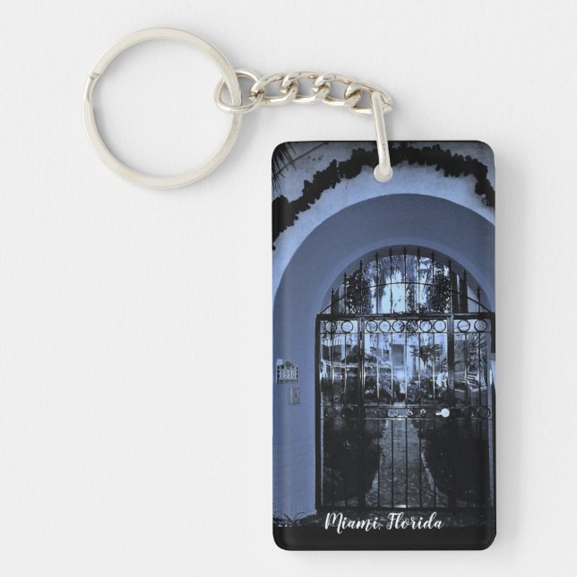 Miami, Florida Key Ring (Front)