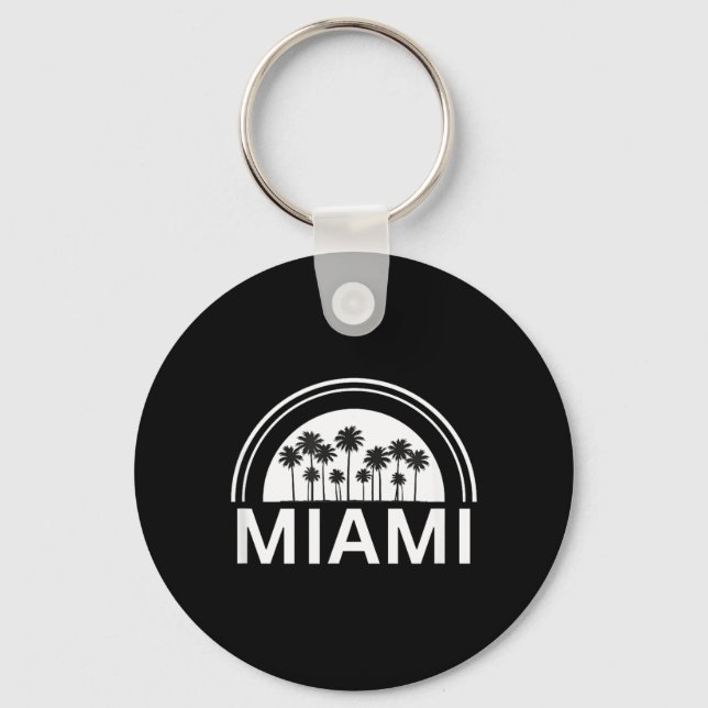 Miami Florida Key Ring (Front)