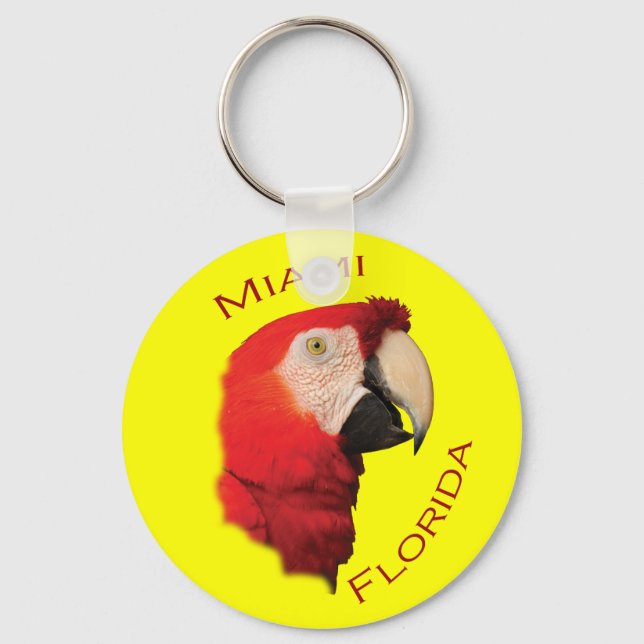 Miami, Florida Key Ring (Front)