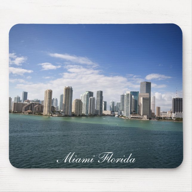 Miami Florida Mouse Mat (Front)
