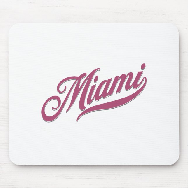 Miami Florida Mouse Mat (Front)