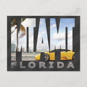 Miami, Florida Postcard