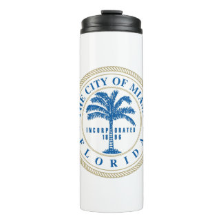 Miami Florida Thermal Tumbler