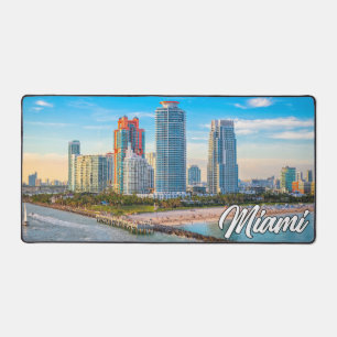 Miami, Florida, United States Desk Mat