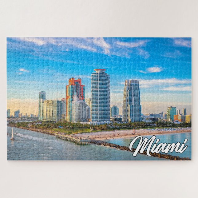 Miami, Florida, United States Jigsaw Puzzle (Horizontal)