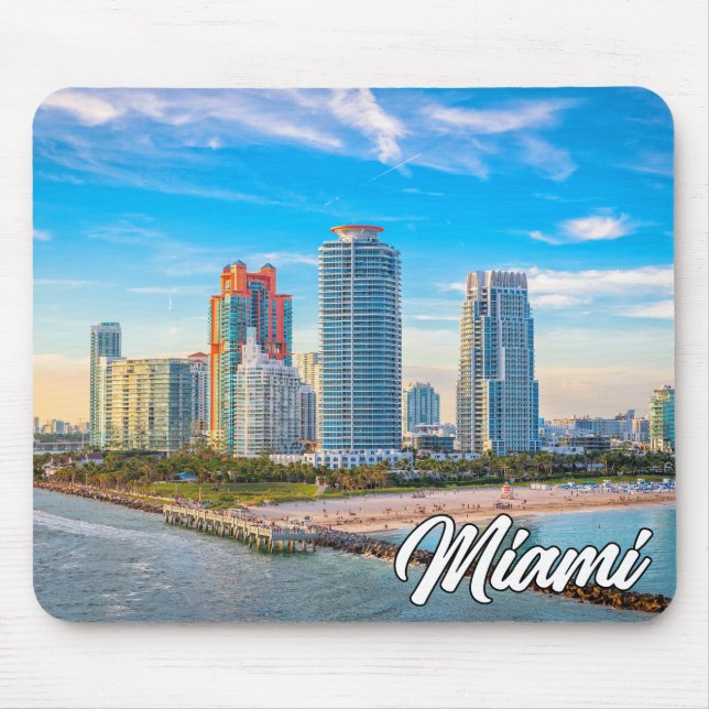 Miami, Florida, United States Mouse Mat (Front)