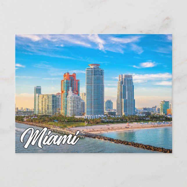 Miami, Florida, United States Postcard (Front)