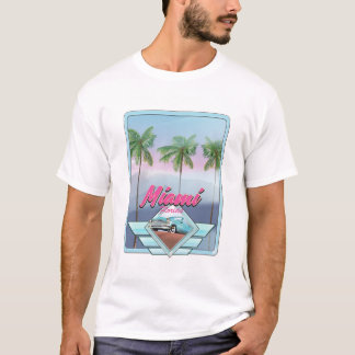 Miami Florida Vintage travel poster T-Shirt