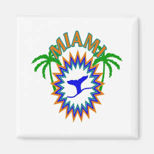 MIAMI FRIDGE MAGNET