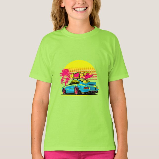 MIAMI GT SUMMER VIBES T-Shirt (Front)