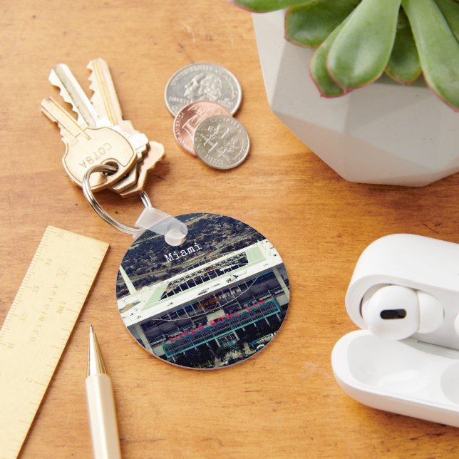 Miami Hardrock Stadium Key Ring (Desk)