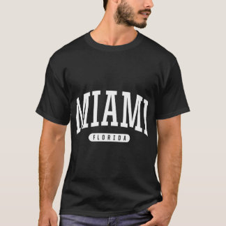 Miami Hoodie College University Style FL USA T-Shirt