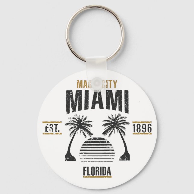 Miami Key Ring (Front)