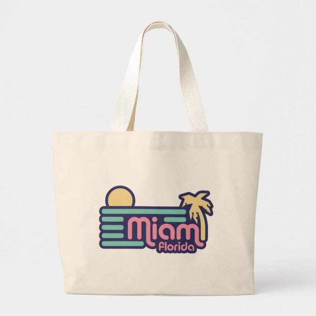 Miami Large Tote Bag (Front)