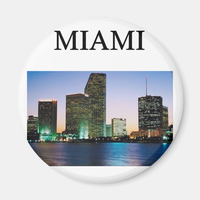 miami! magnet (Front)