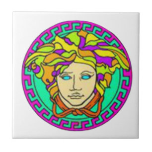 Miami Medusa Southbeach on Medusa White Tile
