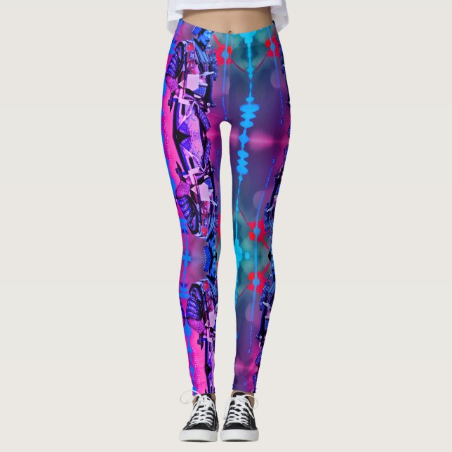 Miami Meets Japan Leggings (Front)
