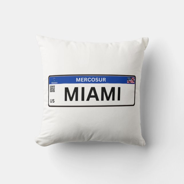 Miami Mercosur Cushion (Front)